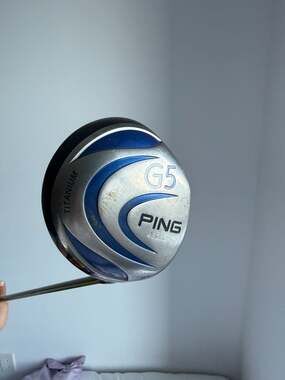 Ping G5 460cc 9-Degree Driver with Aldila NV 65 Stiff Flex Graphite Shaft